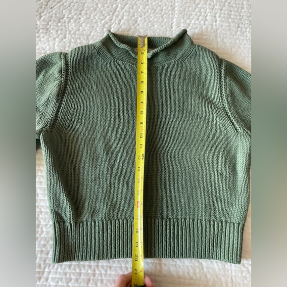 J. Crew Heritage Cropped Crew Neck Cotton Sweater - Picture 7 of 10